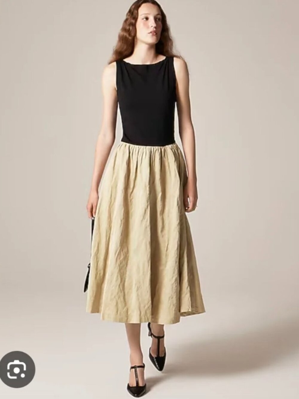 J.Crew Women's Boatneck Mixy Dress Size Large